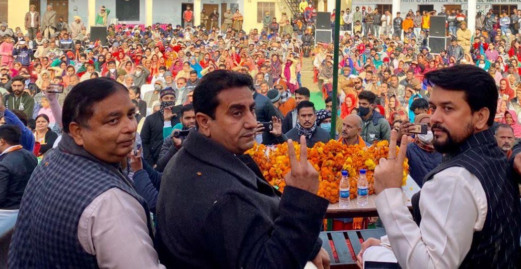 “Modi government’s priority is on good governance and development”: Anurag Thakur