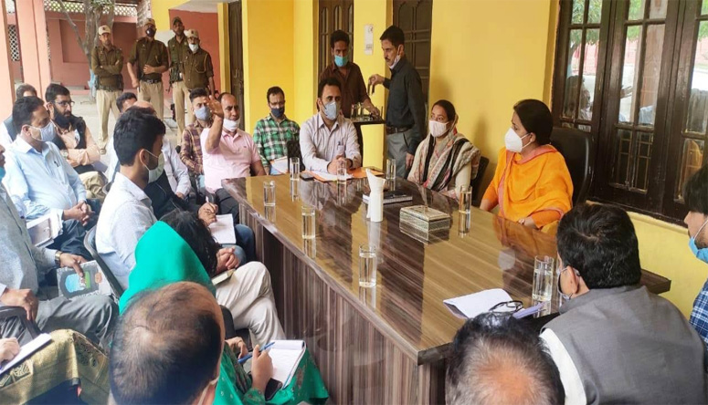 DC Udhampur discusses arrangements for Shri Amarnathji Yatra 2021