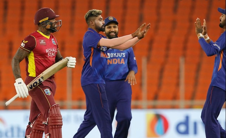 IND vs WI: India beat West Indies by six wickets in first T20I