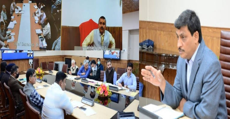 Chief Secretary reviews Power, water scenario in JK