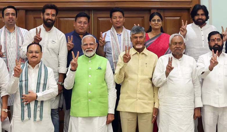 NDA MPs may elect Modi as their leader on Friday, pave way for his 3rd term