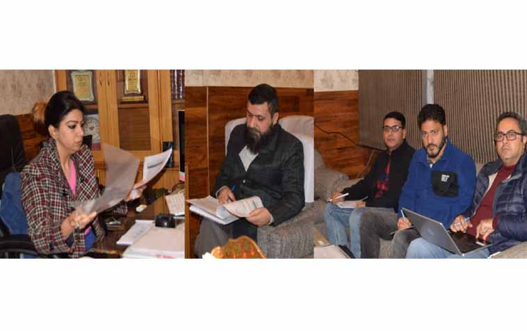 Yasha Mudgal reviews physical, financial progress on HADP Projects