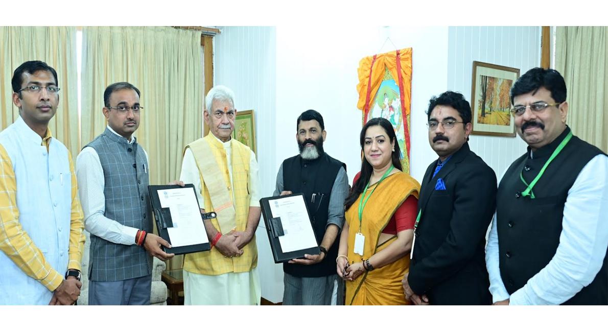 HRDS India inks MoU with Div Comm Jammu & Divi Comm Kashmir for building houses damaged during Operation Sindoor and recent floods