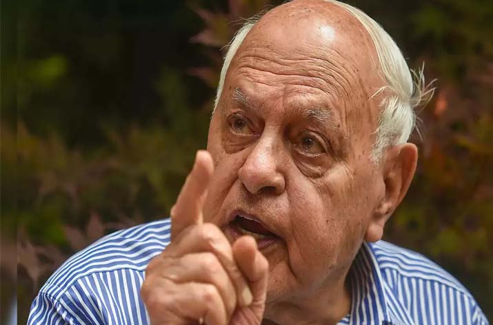 Peace should be without troops: Farooq Abdullah jabs Centre ahead of J&K polls