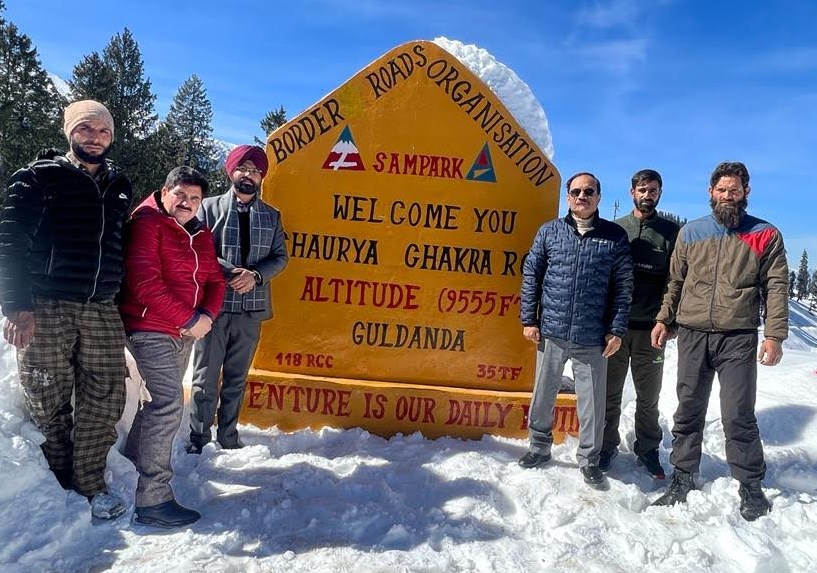 Advisor Bhatnagar visits Bhaderwah, inspects works ongoing developmental projects