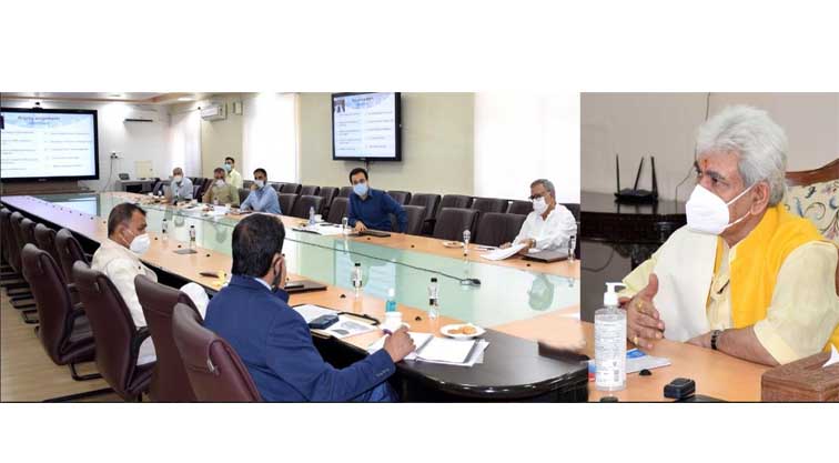 Lt Governor calls for robust Public Distribution System in J&K