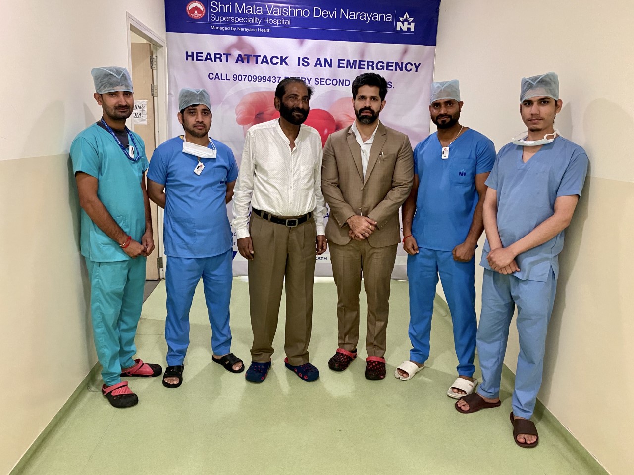 Dr. Nikhil Mahajan performs rare heart revival surgery at Narayana Hospital