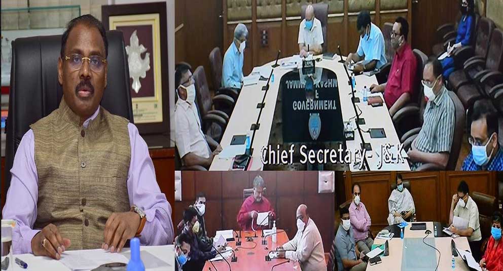 Lt Governor chairs meeting to review implemetation of Atmanirbhar Bharat Abhiyan