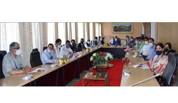 Additional Secretary DARPG chairs meeting for rolling out District Governance Index in J&K
