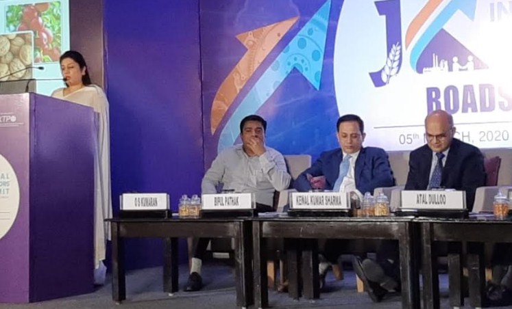 Pre-summit Roadshow organized,  JK goes south, woos big ticket Chennai industrialists