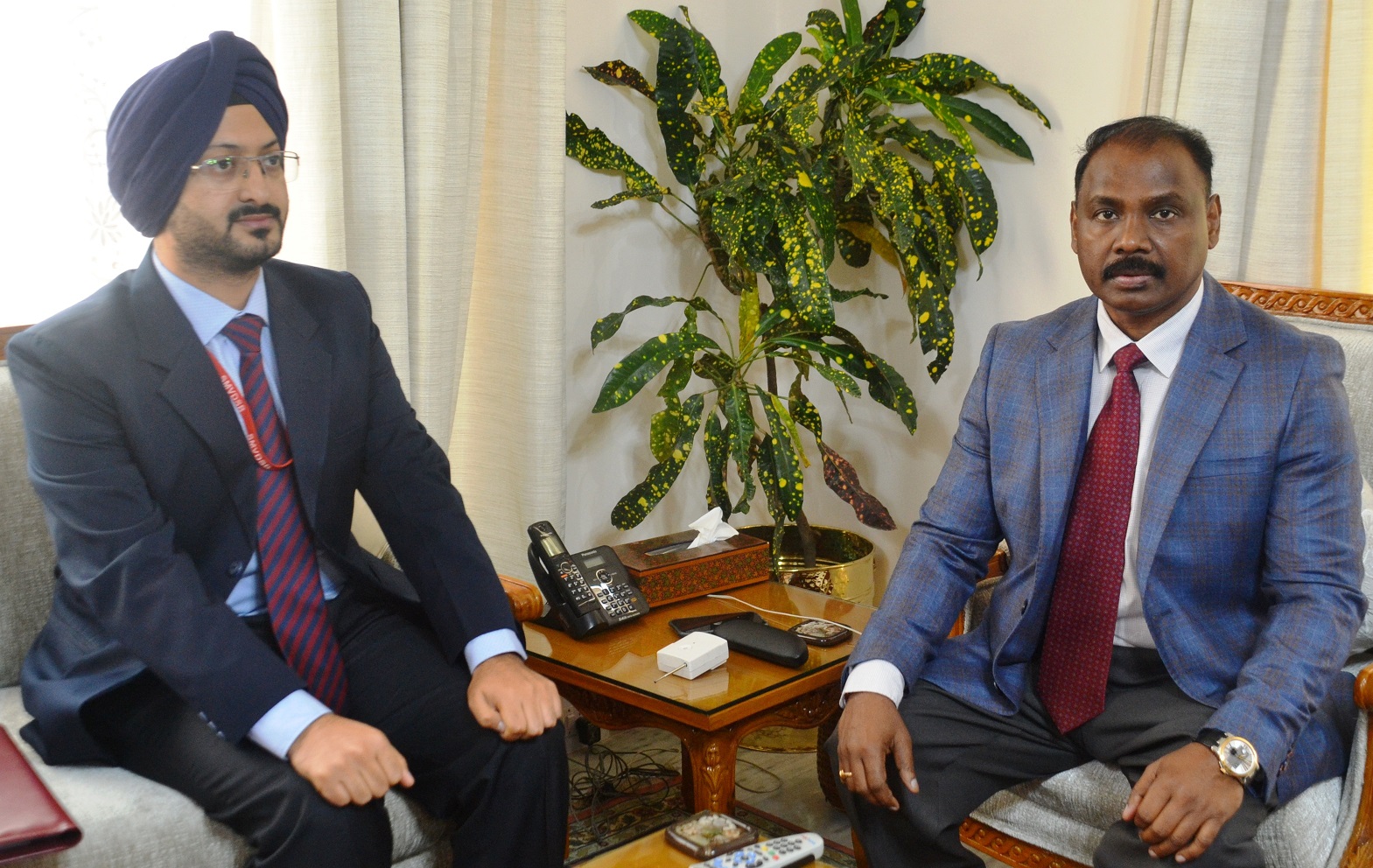 CEO Shrine Board Simrandeep Singh meets Lt. Governor 