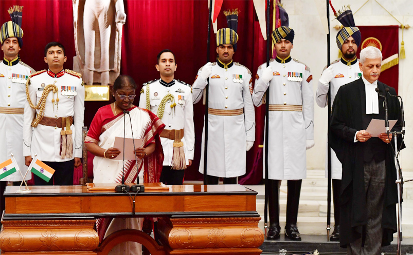Justice U U Lalit sworn in as 49th Chief Justice of India