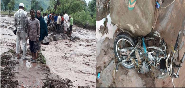 Houses Damaged, Vehicles Washed Away After Cloud Burst In Jammu And Kashmir's Poonch