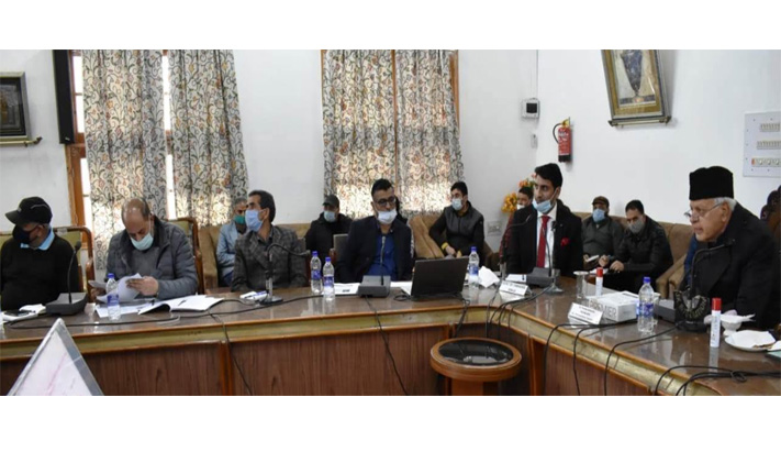 DDCMC meets at Srinagar; Under UJJWALA scheme 397686 connections provided to beneficiaries
