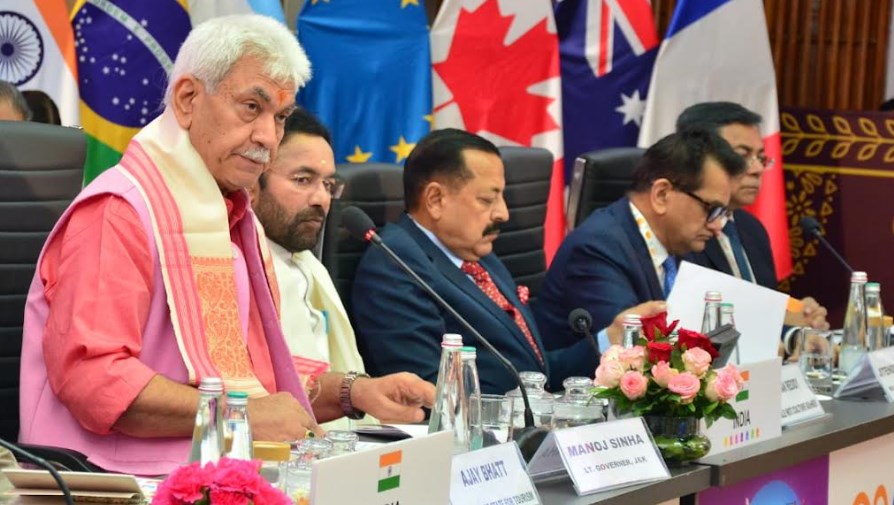 Lt Governor Addressed G20 Tourism Working Group Summit