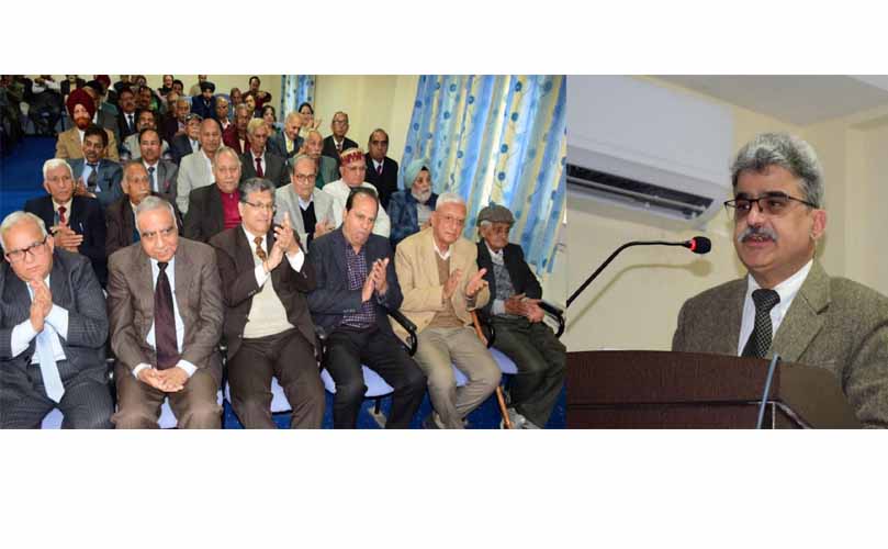 Chief Secretary addresses 41st National Pensioners Day celebrations at Jammu