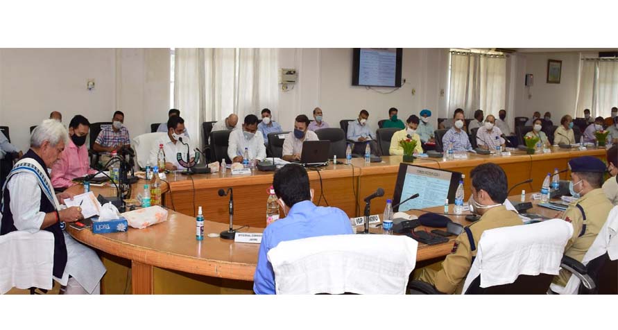 Lt Governor reviews developmental scenario of Kathua; comprehensive mechanism in place for Development