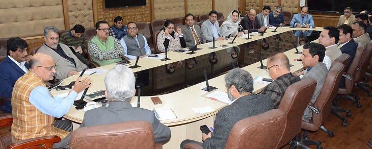 CS reviews measures to contain spread of COVID-19 in JK