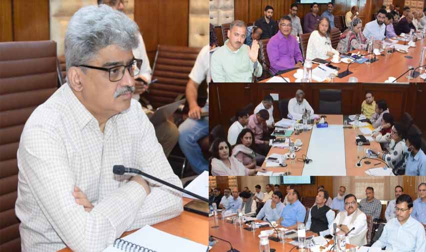 CS reviews progress on budget utilization for 2024-25