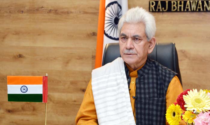 Testing and vaccination are mantra to fight Covid: J&K LG
