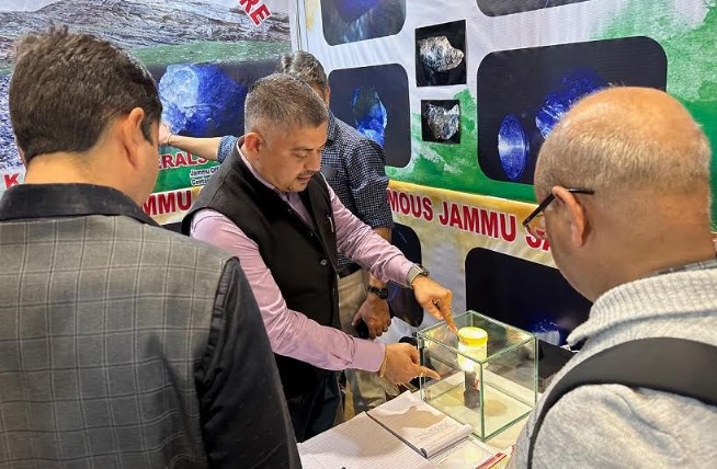 Jammu Sapphire becomes main attraction for visitors of J&K Pavilion