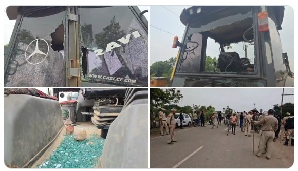 Kathua: 6 Police personnel, including DySP, injured in demolition drive