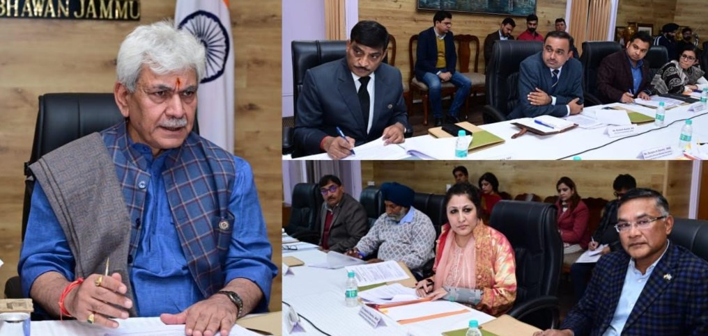 Lt Governor chairs Governing Body meeting of Mubarak Mandi Jammu Heritage Society