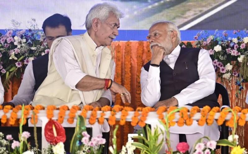 Kashmir to Kanyakumari is no longer a slogan but a reality: LG Manoj Sinha