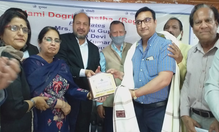 NDS Felicitated Four Personalities 