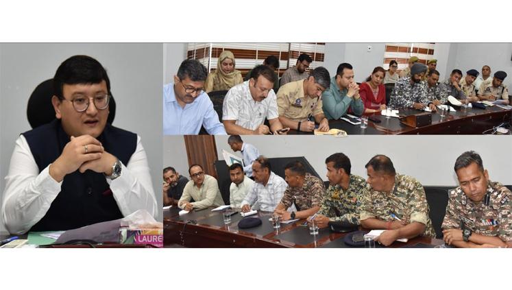 DC reviews preparations for civil defence Air Raid mock drill scheduled on April 24