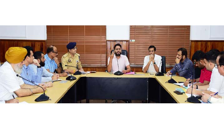 DC Jammu reviews preparations for annual Jhiri Mela