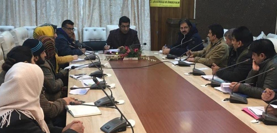 DDC Kishtwar finalizes arrangements of ensuing Holy Machail Mata Yatra