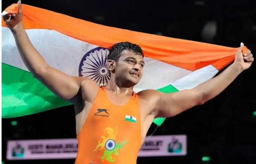 Deepak Punia wins gold in 86kg wrestling at Commonwealth Games 2022