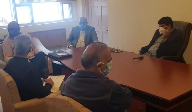 Arrangements reviewed for opening of offices at Civil Sect in Srinagar