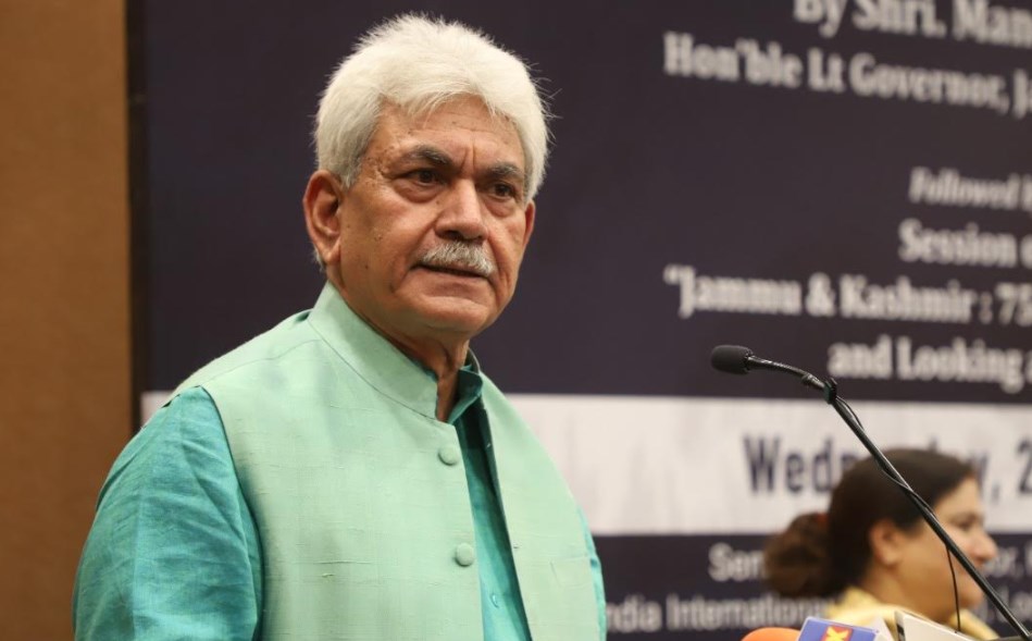 PoK suffers from extreme poverty, ailing economy: LG Manoj Sinha