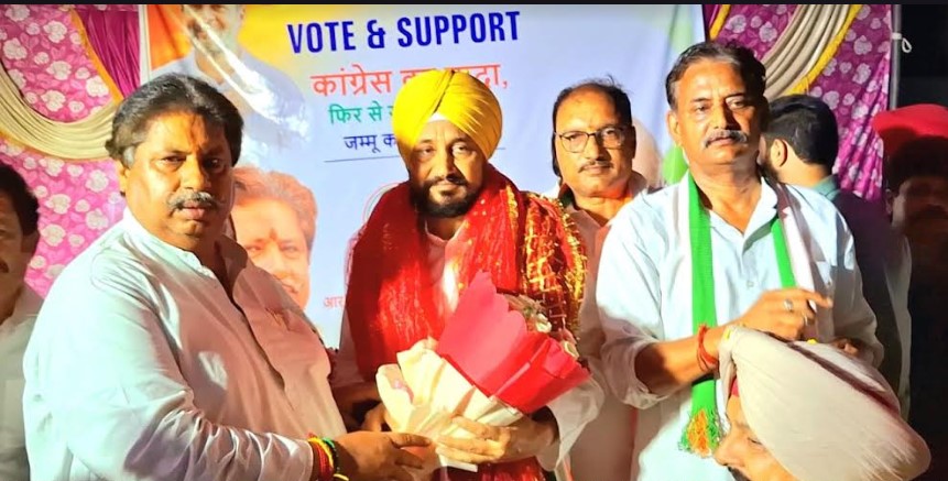 Congress-NC Alliance if voted to power will ensure much-needed economic and social reforms in J&K: Channi