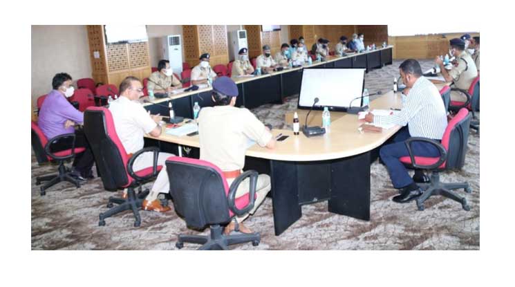 DGP J&K Chaired Crime, Security review meeting