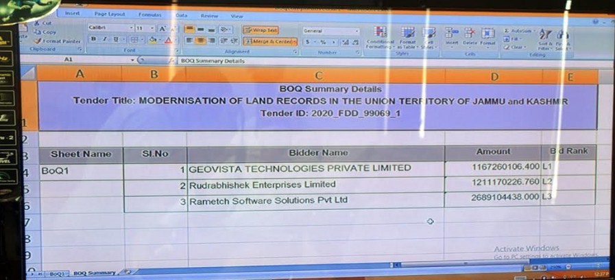 Digitization of Land Records to begin in J&K soon
