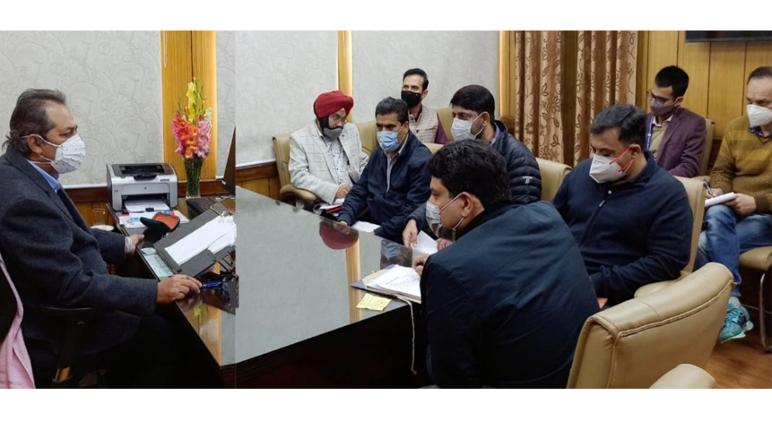 Advisor Baseer Khan reviews tourism development projects of Jammu division