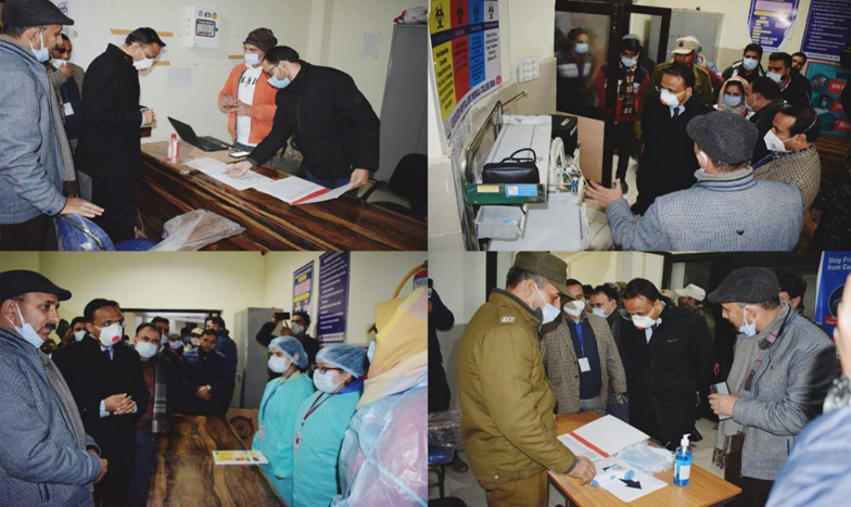 Covid Vaccine dry run conducted successfully in Doda District