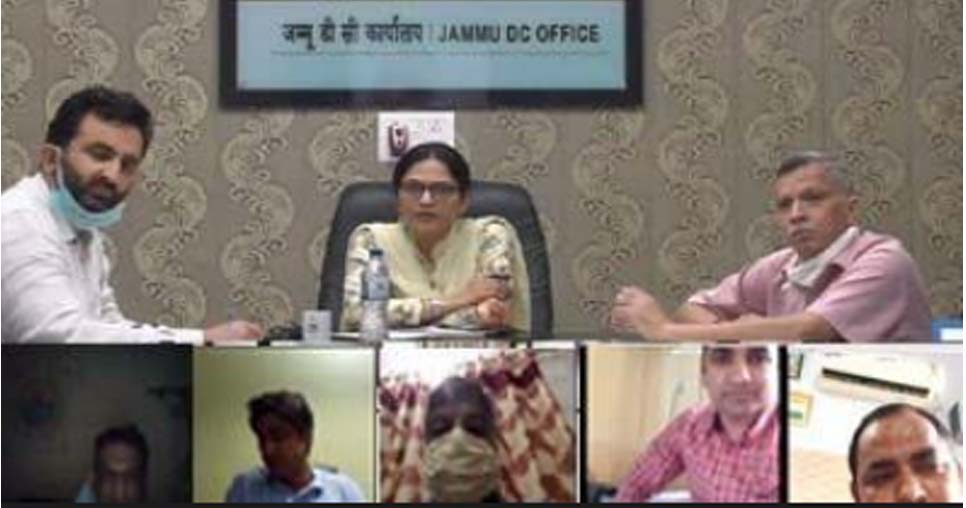 DC Jammu reviews issuance of Domicile Certificate, progress of Jamabandi writing