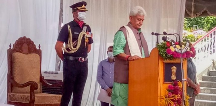 J&K LG Manoj Sinha announces Rs 1350 Cr economic package for revival of UT’s ailing business sector