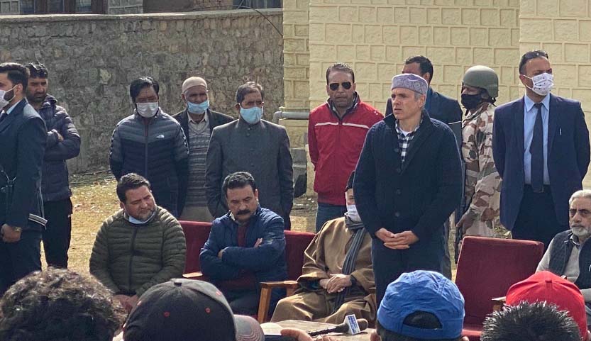 Fight against last year’s Aug-05 decision to continue; no elected CM, assembly signed it: Omar Abdullah in Drass