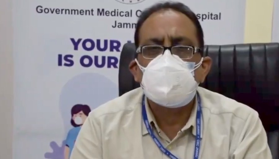Adequate Health infra available to tackle Covid challenge: Incharge Triage Jammu Dr Rajeshwar