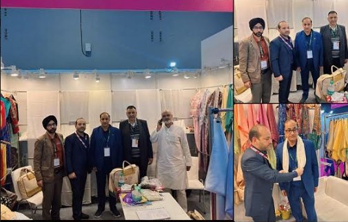Delegation from J&K SDD participates in International Conference at Bharat Tex Expo-2024, New Delhi