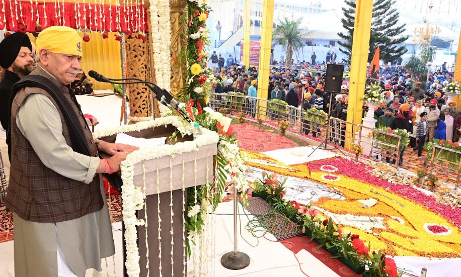Statue of Baba Banda Singh Ji Bahadur to be installed in Bhagwati Nagar Jammu: L-G Sinha