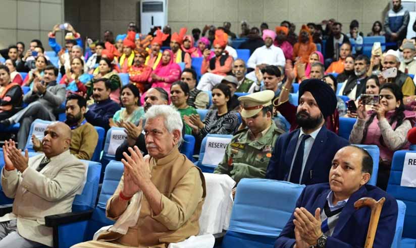 Lt Governor inaugurates 'New J&K-New Hope' Cultural Festival in Jammu