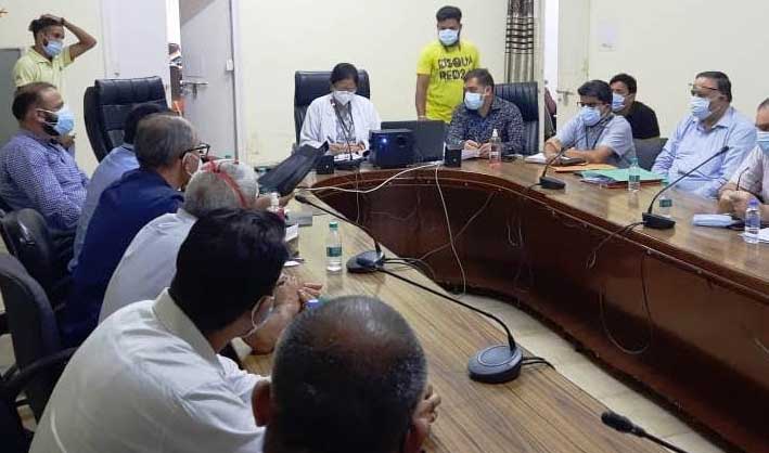 Principal GMC Jammu reviews status of PM-JAY/ SEHAT program