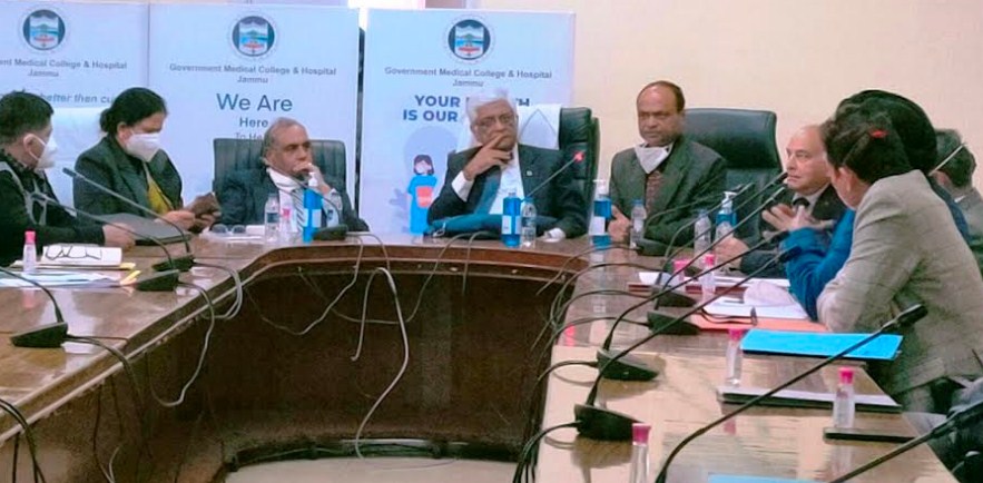 Expert Committee reviews patient care facilities in GMC Jammu