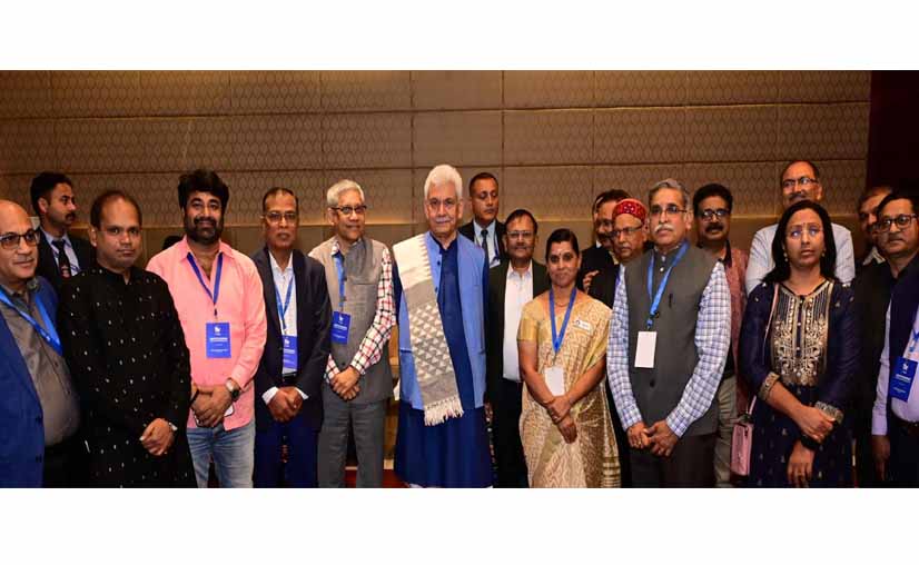 Lt Governor addressed Leadership Engagement program attended by Heads of Premier Institutions